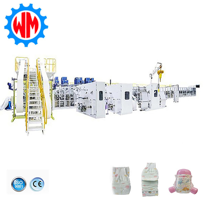 購入 800pcs/min 高速ベビーダイアパー製造機器 引き上げ機械 online manufacture
