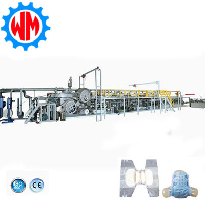 購入 Versatile Full Servo Adult Diaper Making Machine for Various Sizes and Styles of Diapers オンライン製造