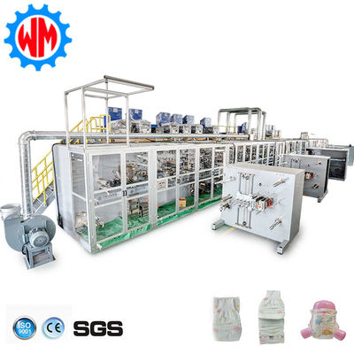購入 800Pcs/Min Full Servo Baby Diaper Making Machine Unstandard Customized CE ISO9001 Factory オンライン製造