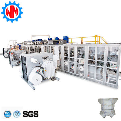 購入 800Pcs/Min Stable Speed Baby Diaper Making Machine Professional Customization with CE オンライン製造