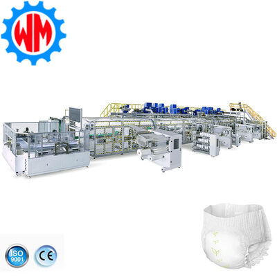 購入 600Pcs/Min Baby Pull-Ups Diaper Training Pants Making Machine Full Servo Smart Panel Control オンライン製造