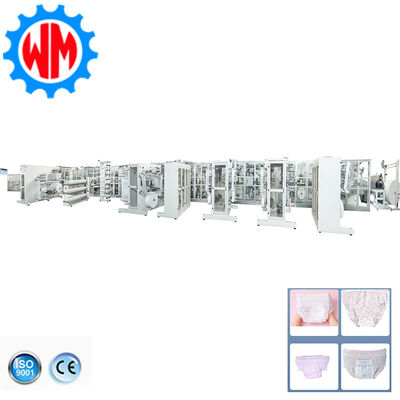 購入 400pcs/min Menstrual Panties Sanitary Pad Making Machine Customized オンライン製造