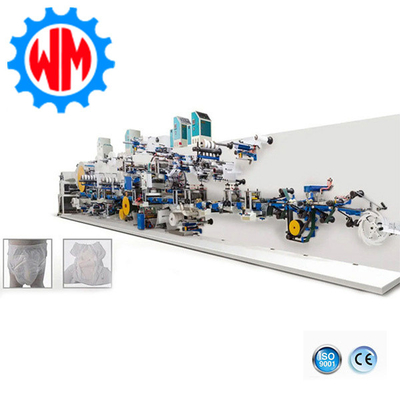 プロデザイン CE 完全自動 ベビー 尿布 製造機 600pcs/Min