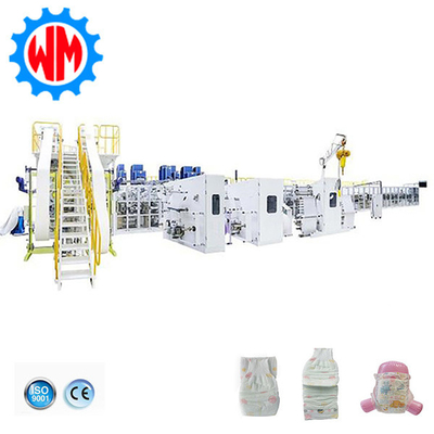 2025 新品 600pcs/Min 大型リング 腰帯 ベビー 尿布 製造 機械 CE