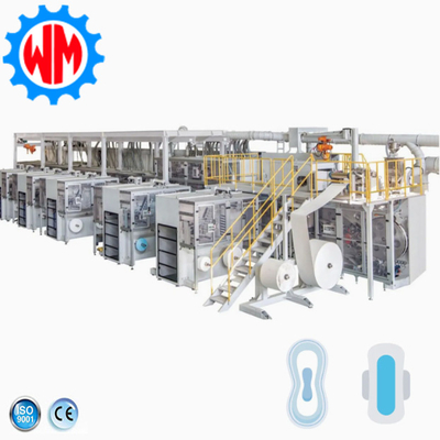 1500pcs/min Sanitary Napkin Making Machine with South America Market Research